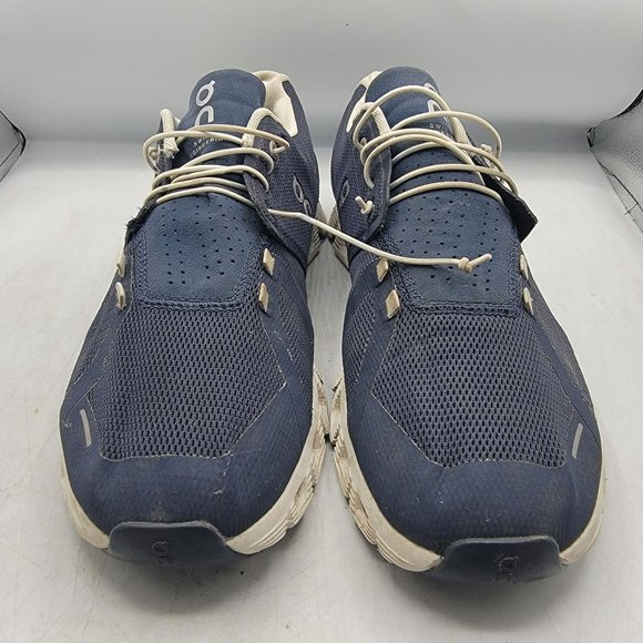On Cloud 5 Mens 11.5 Denim Blue White Athletic Lightweight Shoes Outdoors Casual main image 8
